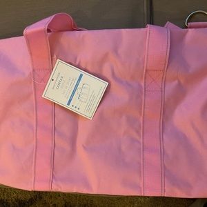 NWT Pottery Barn Kids Fairfax duffle bag-pink